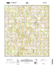 USGS US Topo 7.5-minute map for Malone FL 2021