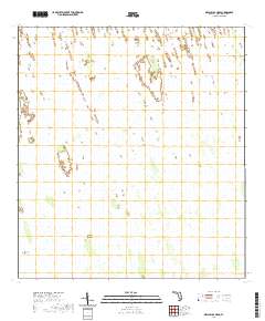 USGS US Topo 7.5-minute map for Melaleuca Head FL 2021