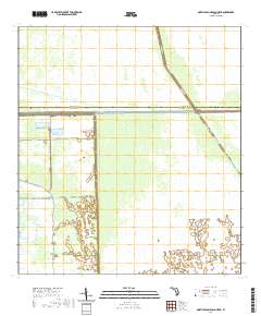 USGS US Topo 7.5-minute map for North of Lone Palm Head FL 2021