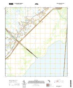 USGS US Topo 7.5-minute map for Okeechobee SW FL 2021