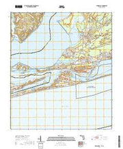 USGS US Topo 7.5-minute map for Perdido Bay FLAL 2021