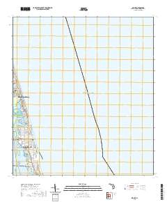 USGS US Topo 7.5-minute map for Riomar FL 2021