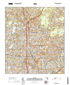 USGS US Topo 7.5-minute map for Sulphur Springs FL 2021