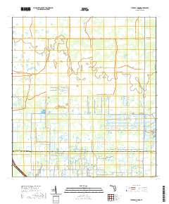 USGS US Topo 7.5-minute map for Tuckers Corner FL 2021