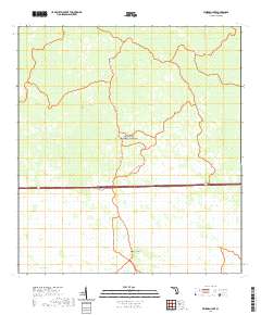 USGS US Topo 7.5-minute map for Whidden Lake FL 2021
