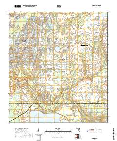USGS US Topo 7.5-minute map for Wimauma FL 2021
