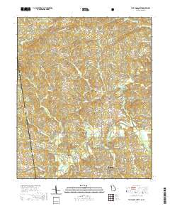 USGS US Topo 7.5-minute map for Tallapoosa North GAAL 2020