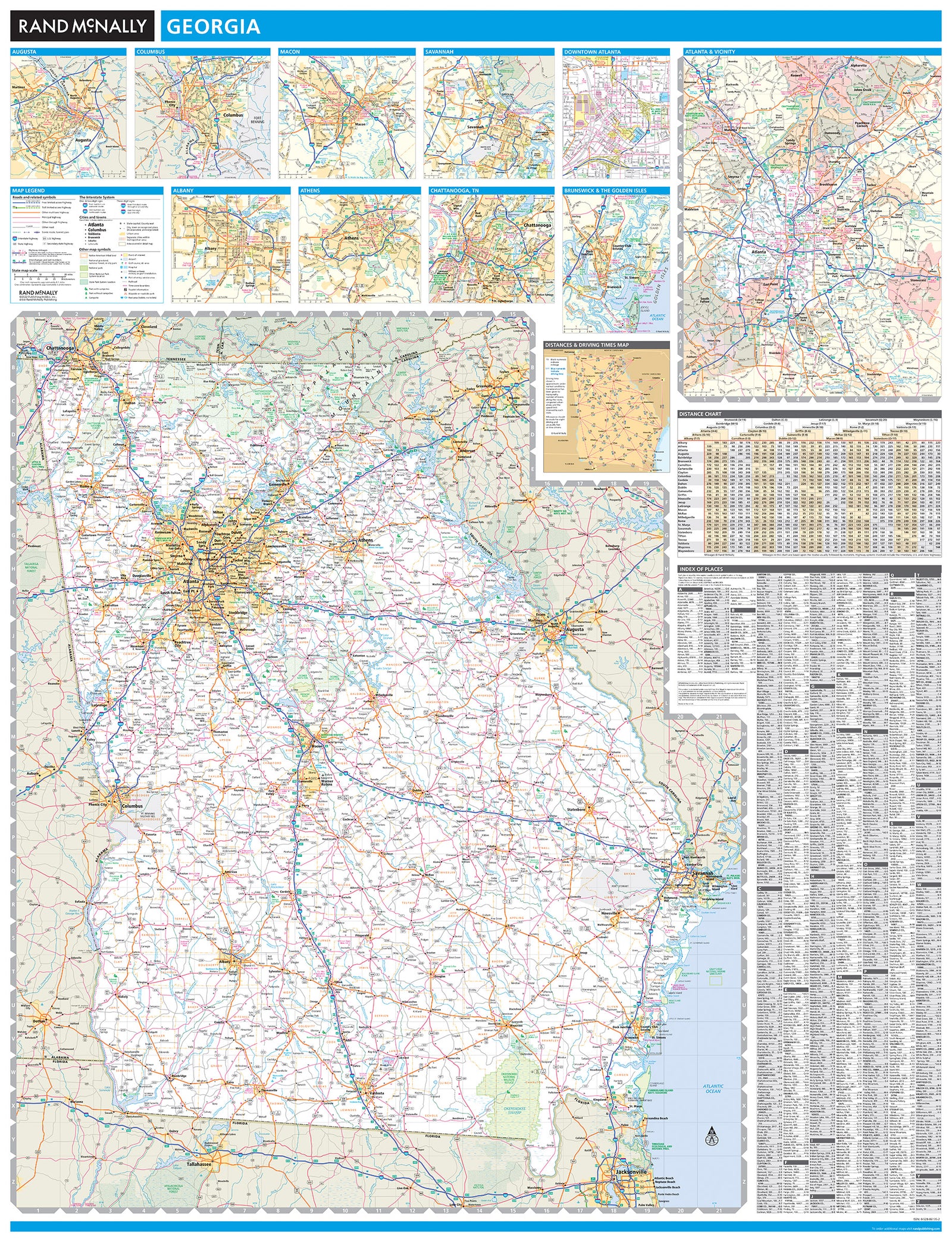 Georgia by Rand McNally