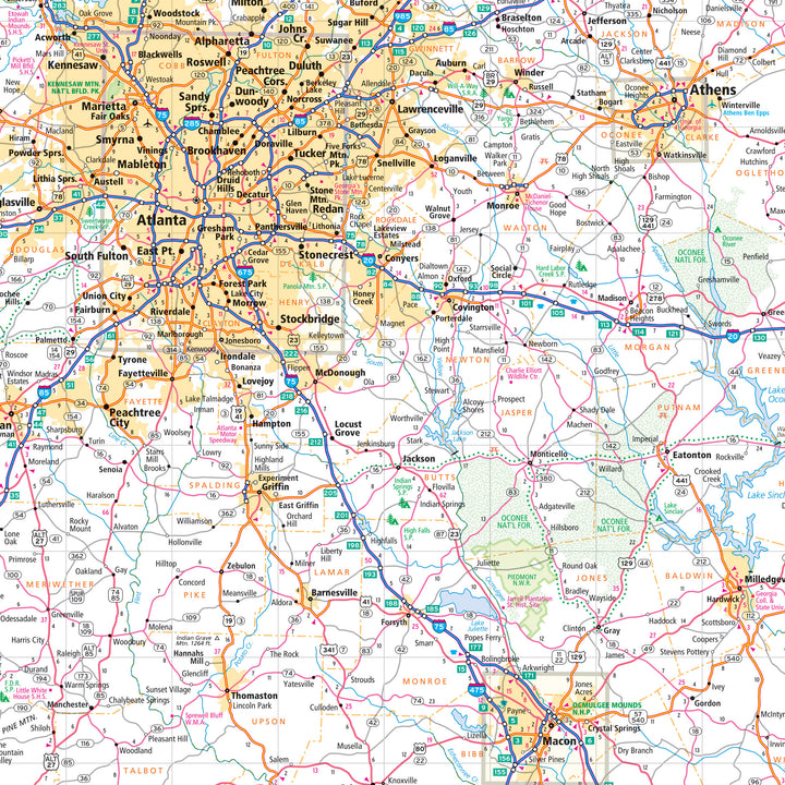 Georgia by Rand McNally