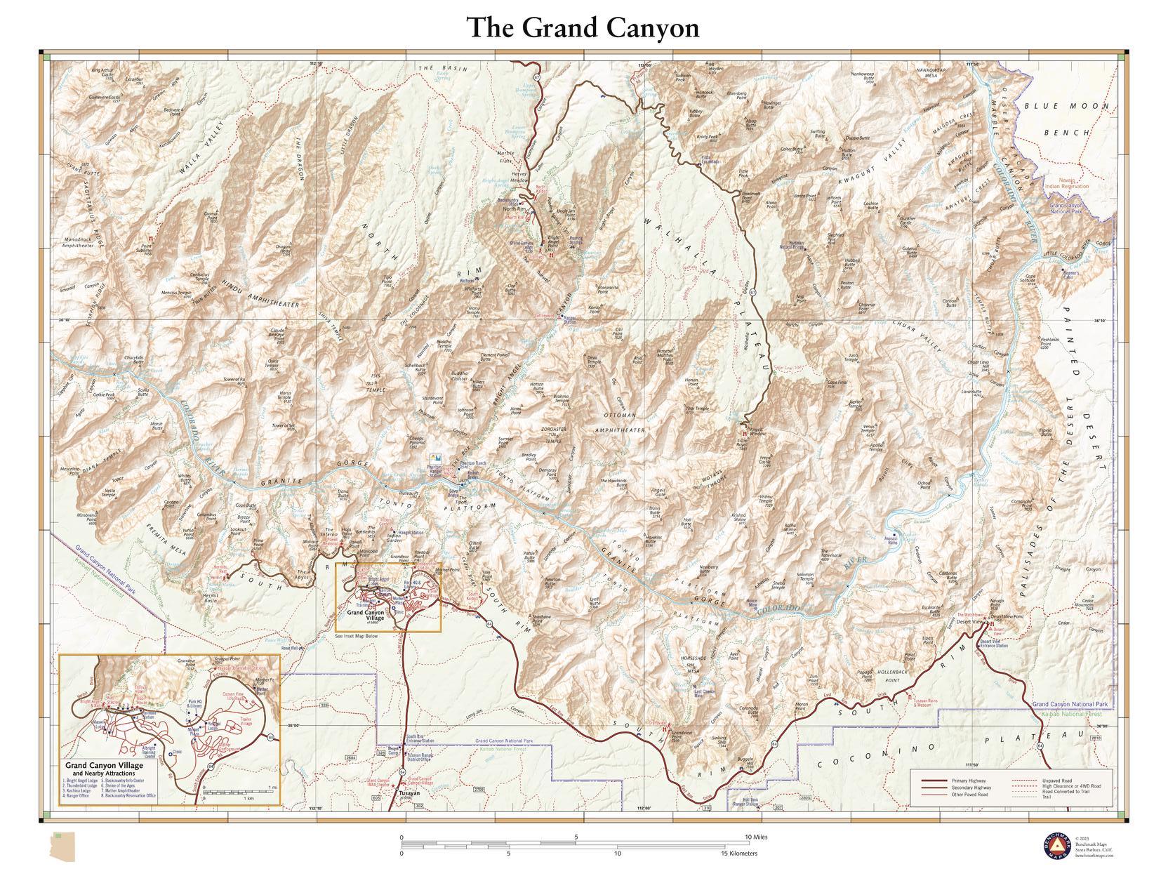 Grand Canyon National Park – American Map Store