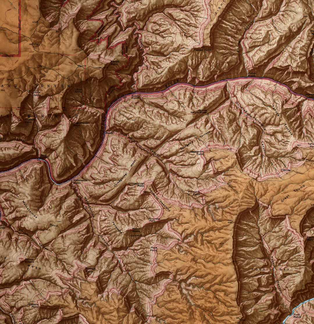 Grand Canyon National Park and Vicinity, Arizona, 1972