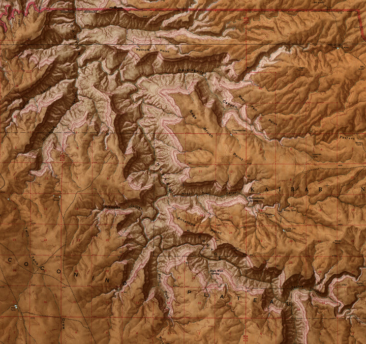 Grand Canyon National Park and Vicinity, Arizona, 1972