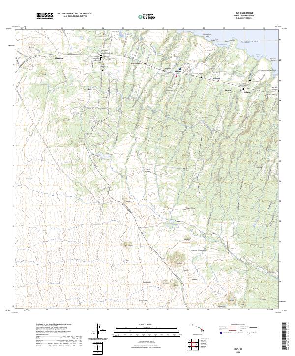 US Topo 7.5-minute map for Hawi HI