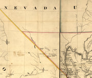 Hartley's Map of Arizona, 1865