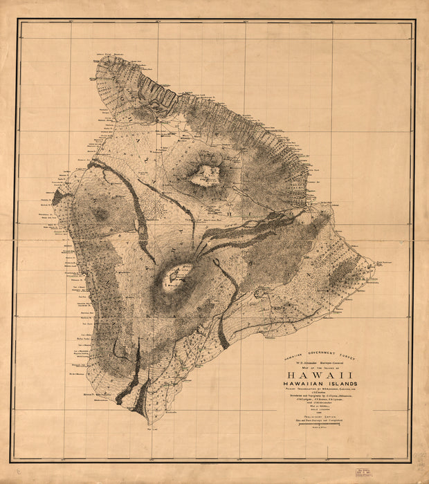 Hawaii, Hawaiian Islands, 1886