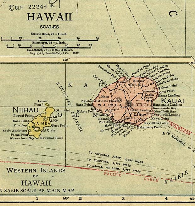 Hawaii, 1912