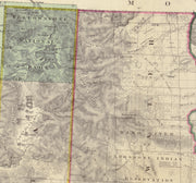 Holt's New Map of Wyoming, 1883