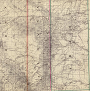 Holt's New Map of Wyoming, 1883
