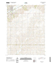 US Topo 7.5-minute map for Corning South IA