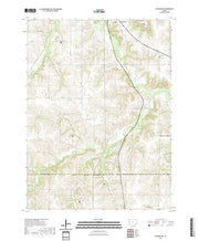 US Topo 7.5-minute map for Corydon NE IA