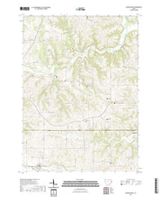 US Topo 7.5-minute map for Delmar North IA