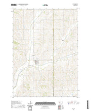 US Topo 7.5-minute map for Ute IA