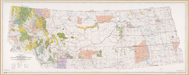 Northern Region Idaho, Montana, North Dakota, South Dakota and Washington, 1980