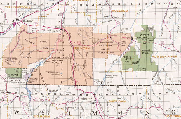 Northern Region Idaho, Montana, North Dakota, South Dakota and Washington, 1980