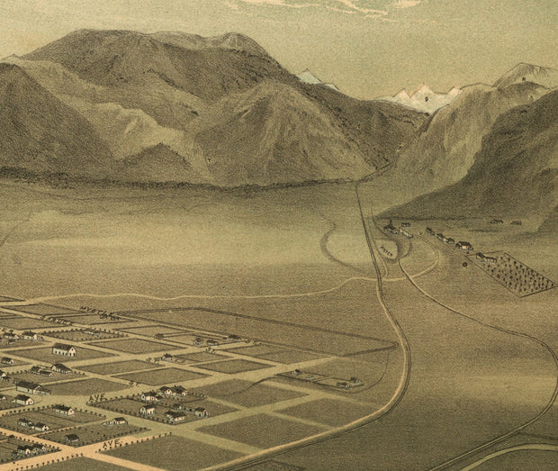 Wood River Valley with Hailey in the Foreground, 1884