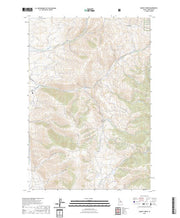 US Topo 7.5-minute map for Agency Creek ID
