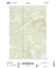 US Topo 7.5-minute map for Aldermand Ridge ID