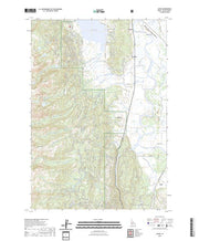 US Topo 7.5-minute map for Alpha ID