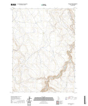 US Topo 7.5-minute map for Antelope Creek ID