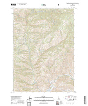 US Topo 7.5-minute map for Arrowrock Reservoir NE ID
