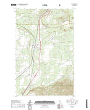 US Topo 7.5-minute map for Athol ID