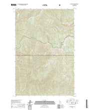 US Topo 7.5-minute map for Bacon Peak ID