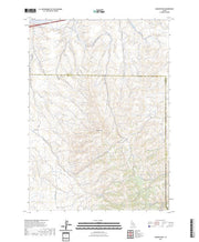 US Topo 7.5-minute map for Badger Peak ID