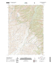 US Topo 7.5-minute map for Badger Spring Gulch ID