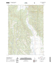 US Topo 7.5-minute map for Bally Mountain ID