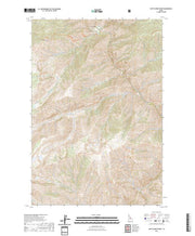 US Topo 7.5-minute map for Butts Creek Point ID