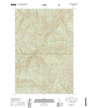 US Topo 7.5-minute map for Buzzard Roost ID