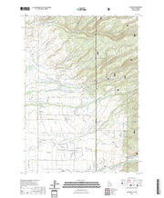 US Topo 7.5-minute map for Clawson IDWY