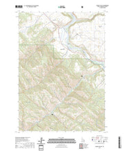 US Topo 7.5-minute map for Conant Valley ID