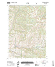 US Topo 7.5-minute map for Council Mountain ID