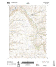 US Topo 7.5-minute map for Culdesac North ID