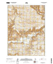 USGS US Topo 7.5-minute map for Davis Mountain SW ID 2020