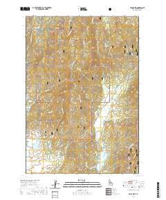 USGS US Topo 7.5-minute map for Eagle Nest ID 2020