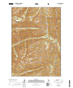 USGS US Topo 7.5-minute map for Enos Lake ID 2020