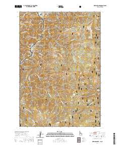 USGS US Topo 7.5-minute map for Kirkwood Creek IDOR 2020