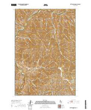 USGS US Topo 7.5-minute map for Rattlesnake Ridge ID 2020